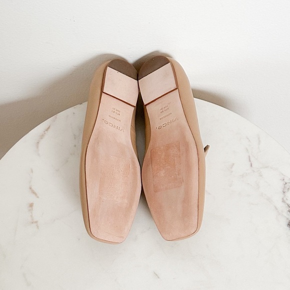 Vince NEW Leather Clark Loafers Tan Size 6 US 36 EU - Picture 6 of 6